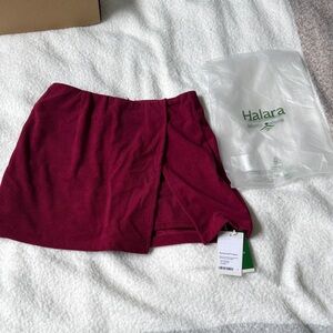 HALARA Deep Red Skirt